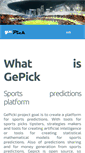 Mobile Screenshot of gepick.com